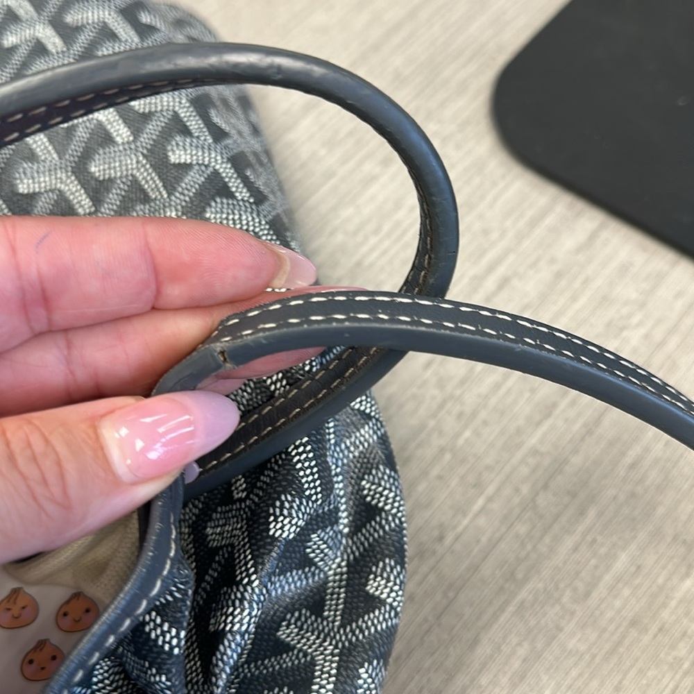 Goyard Black & Gray St. Louis GM Tote - Picture 9 of 10